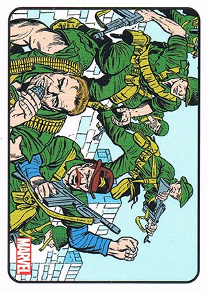 Rittenhouse Archives Sgt. Fury and His Howling Commandos Base Card 2 Seven Doomed Men