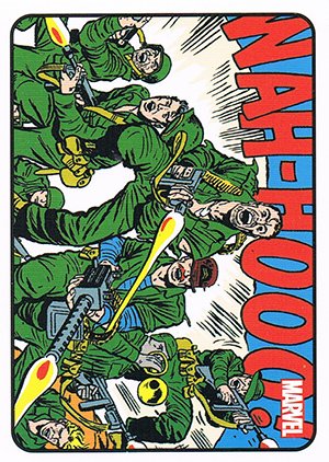 Rittenhouse Archives Sgt. Fury and His Howling Commandos Base Card 3 Midnight at Massacre Mountain