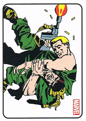 Rittenhouse Archives Sgt. Fury and His Howling Commandos Base Card 6 The Fangs of the Fox