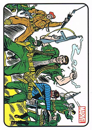 Rittenhouse Archives Sgt. Fury and His Howling Commandos Base Card 9 Mission: Capture Adolph Hitler