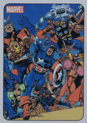 Rittenhouse Archives Marvel 70th Anniversary Base Parallel Metallic Card 61 1998