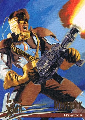 Fleer/Skybox X-Men: Fleer Ultra Wolverine Base Card 3 Maverick