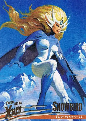 Fleer/Skybox X-Men: Fleer Ultra Wolverine Base Card 11 Snowbird