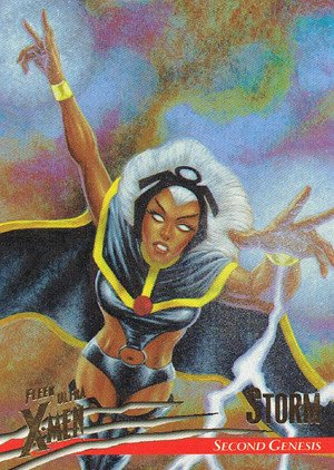 Fleer/Skybox X-Men: Fleer Ultra Wolverine Base Card 24 Storm
