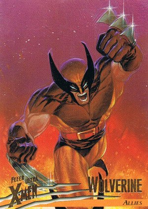 Fleer/Skybox X-Men: Fleer Ultra Wolverine Base Card 37 Wolverine