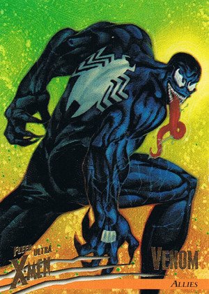Fleer/Skybox X-Men: Fleer Ultra Wolverine Base Card 38 Venom