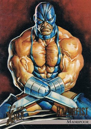 Fleer/Skybox X-Men: Fleer Ultra Wolverine Base Card 49 Razorfist