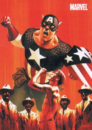 Rittenhouse Archives Marvel 70th Anniversary Marvel Tribute Card T2 Captain America
