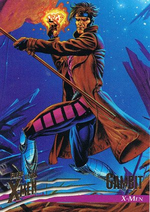 Fleer/Skybox X-Men: Fleer Ultra Wolverine Base Card 75 Gambit