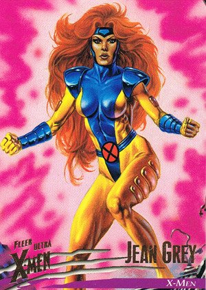 Fleer/Skybox X-Men: Fleer Ultra Wolverine Base Card 80 Jean Grey