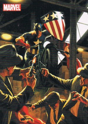 Rittenhouse Archives Marvel 70th Anniversary Marvel Tribute Card T3 Captain America