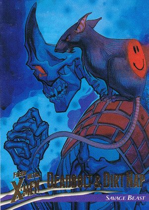 Fleer/Skybox X-Men: Fleer Ultra Wolverine Base Card 94 Deadbolt & Dirt Nap