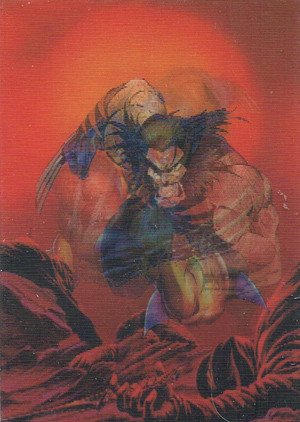 Fleer/Skybox X-Men: Fleer Ultra Wolverine Mirage Card three MarvelMirage