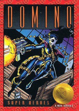 SkyBox X-Men: Series 2 Base Card 11 Domino