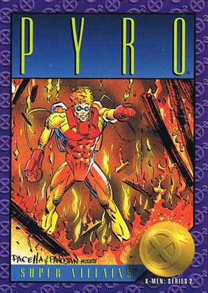 SkyBox X-Men: Series 2 Base Card 71 Pyro