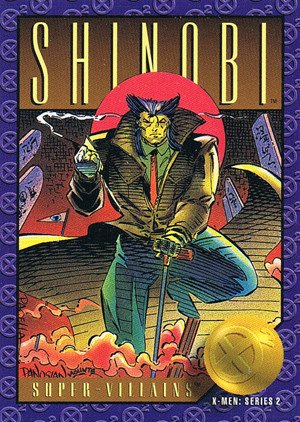 SkyBox X-Men: Series 2 Base Card 75 Shinobi