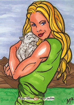 5FINITY Productions Kitty Ditties & Pretty Ladies Sketch Card  Mike Munshaw (24)