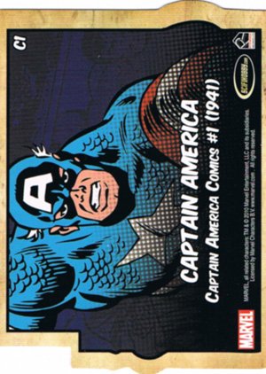 Rittenhouse Archives Marvel 70th Anniversary Character Card C1 Captain America