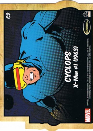 Rittenhouse Archives Marvel 70th Anniversary Character Card C2 Cyclops