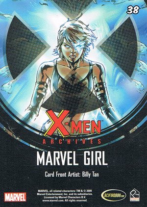 Rittenhouse Archives X-Men Archives Base Card 38 Marvel Girl