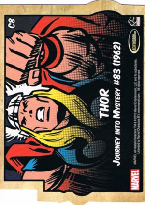 Rittenhouse Archives Marvel 70th Anniversary Character Card C8 Thor