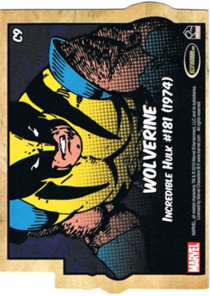 Rittenhouse Archives Marvel 70th Anniversary Character Card C9 Wolverine
