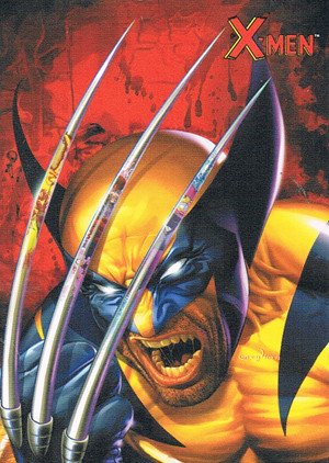 Rittenhouse Archives X-Men Archives Base Card 71 Wolverine