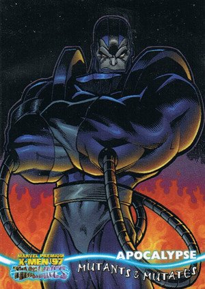 Fleer/Skybox X-Men '97 Timelines (Marvel Premium) Base Card 1 Apocalypse