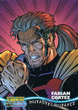 Fleer/Skybox X-Men '97 Timelines (Marvel Premium) Base Card 14 Fabian Cortez