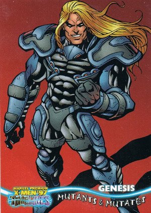 Fleer/Skybox X-Men '97 Timelines (Marvel Premium) Base Card 19 Genesis