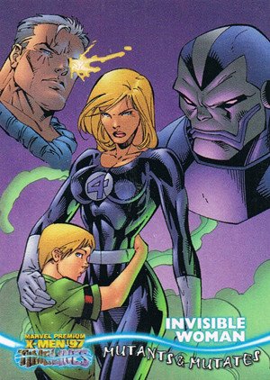 Fleer/Skybox X-Men '97 Timelines (Marvel Premium) Base Card 25 Invisible Woman