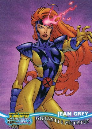 Fleer/Skybox X-Men '97 Timelines (Marvel Premium) Base Card 26 Jean Grey