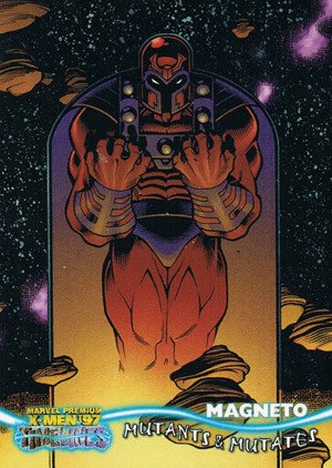 Fleer/Skybox X-Men '97 Timelines (Marvel Premium) Base Card 30 Magneto