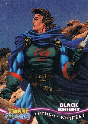 Fleer/Skybox X-Men '97 Timelines (Marvel Premium) Base Card 73 Black Knight