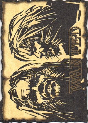 Fleer/Skybox X-Men '97 Timelines (Marvel Premium) Wanted Poster Card 4 of 4 Victor Creed