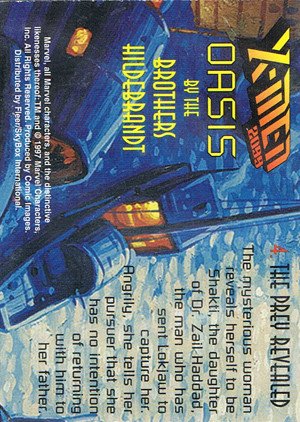 Fleer/Skybox X-Men 2099: Oasis Base Card 4 The Prey Revealed