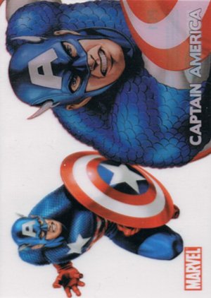 Rittenhouse Archives Marvel 70th Anniversary Plastic Card PC1 Captain America
