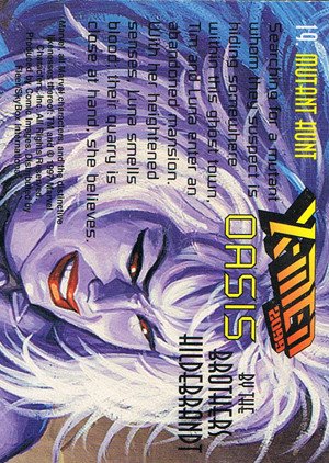 Fleer/Skybox X-Men 2099: Oasis Base Card 19 Mutant Hunt