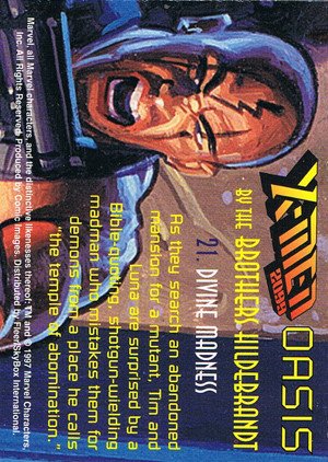 Fleer/Skybox X-Men 2099: Oasis Base Card 21 Divine Madness