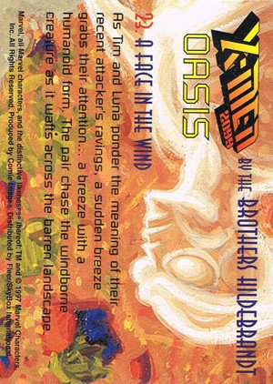 Fleer/Skybox X-Men 2099: Oasis Base Card 23 A Face in the Wind