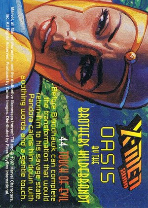 Fleer/Skybox X-Men 2099: Oasis Base Card 44 Touch of Evil