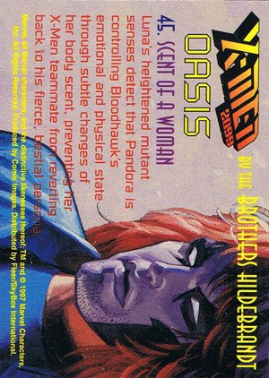Fleer/Skybox X-Men 2099: Oasis Base Card 45 Scent of a Woman