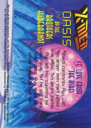 Fleer/Skybox X-Men 2099: Oasis Base Card 46 Love From the Ashes