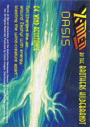 Fleer/Skybox X-Men 2099: Oasis Base Card 64 Wind Resistance