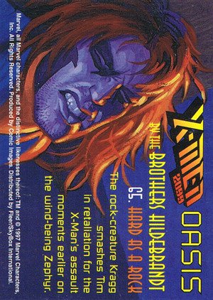 Fleer/Skybox X-Men 2099: Oasis Base Card 65 Hard as a Rock