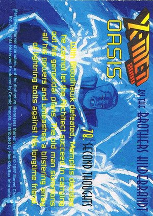 Fleer/Skybox X-Men 2099: Oasis Base Card 78 Second Thoughts