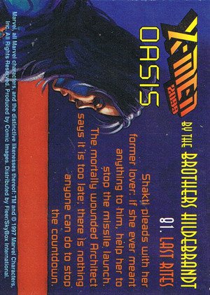 Fleer/Skybox X-Men 2099: Oasis Base Card 81 Last Rites