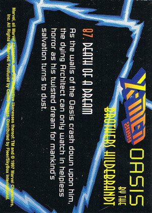 Fleer/Skybox X-Men 2099: Oasis Base Card 87 Death of a Dream