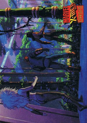 Fleer/Skybox X-Men 2099: Oasis Base Card 27 Paradise on Earth
