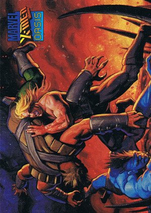 Fleer/Skybox X-Men 2099: Oasis Base Card 35 Poison in the Air